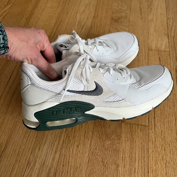 Nike Air Max Excee Sneakers White Phantom Sail Vintage Green Women's Size 11 - Picture 5 of 11